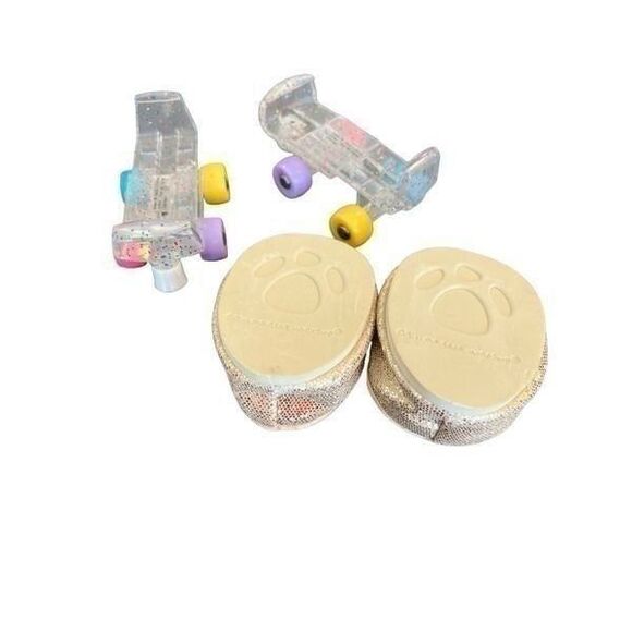 BUILD A BEAR Roller Skates & golden Shoes bundle - Picture 7 of 10